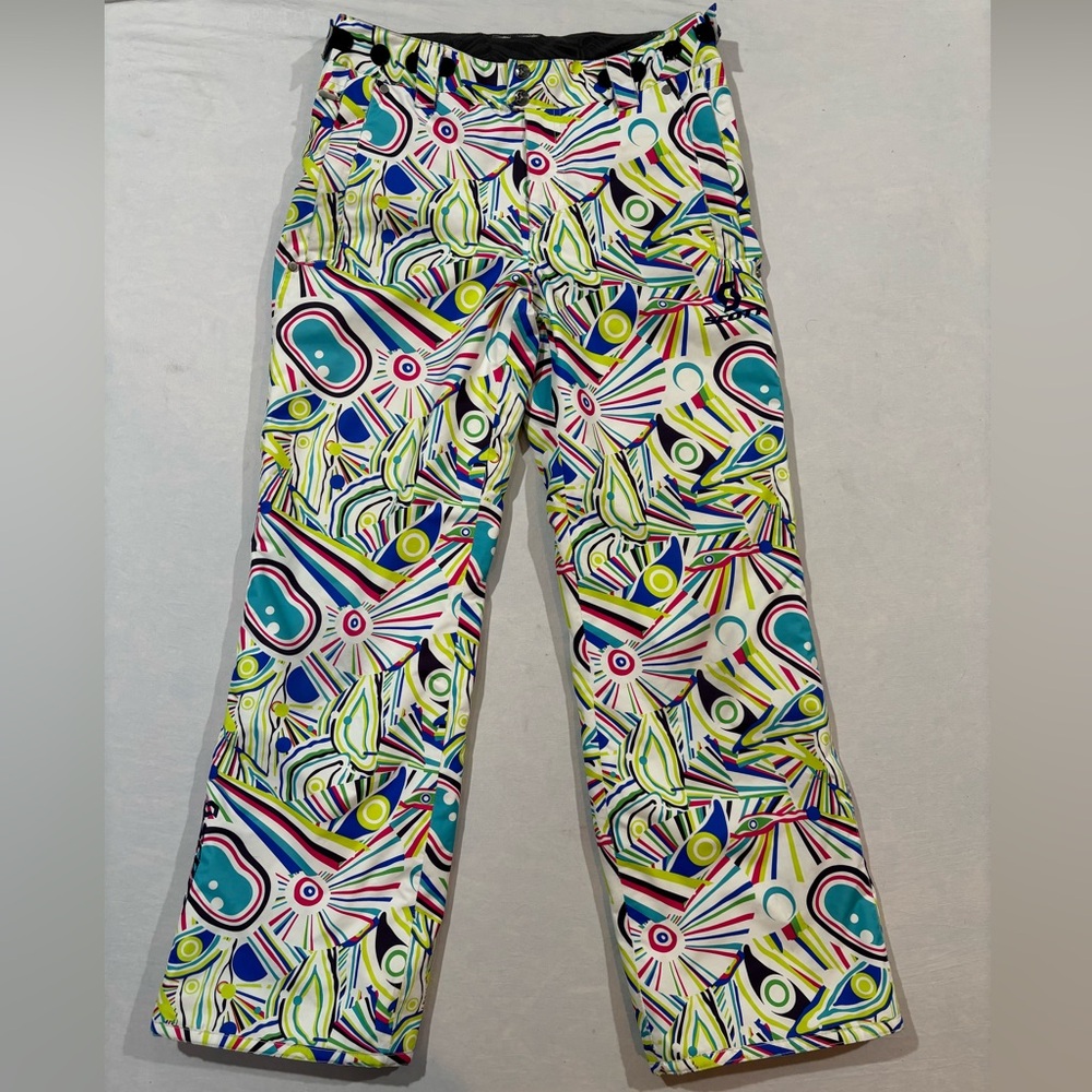 Snow Pants Kids Scott Multi Color Size XL 164 Snowboarding, Skiing, Snowmobiling